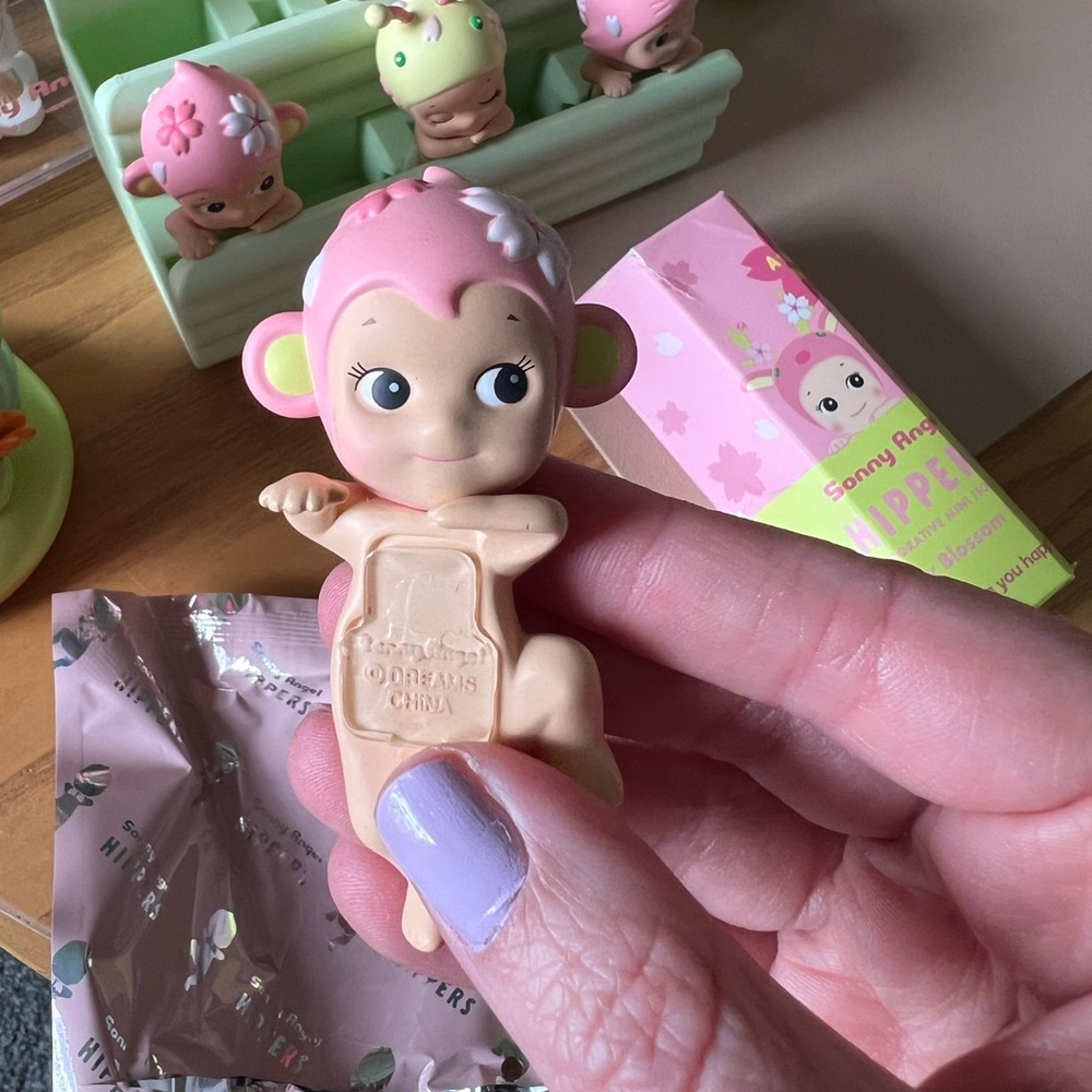 Sonny angel monkey cherry blossom hipper